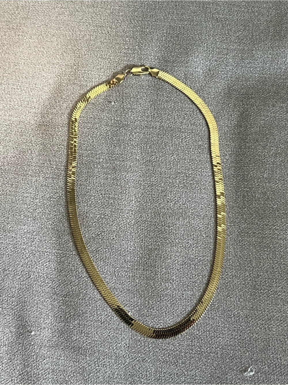 14k Gold Herringbone Chain